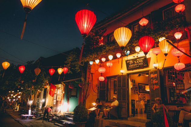 Hoi An lantern street