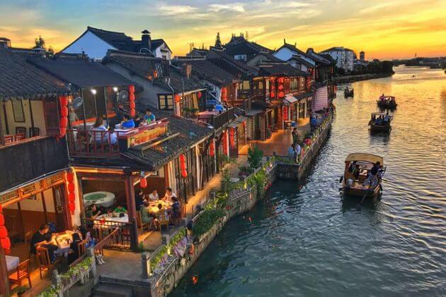 Zhujiajiao water town Shanghai shore excursions