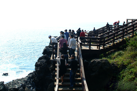 Jusangjeoli cliff