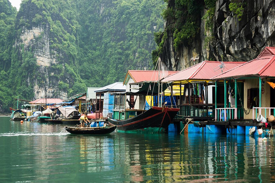 Ba Hang Floating Fishing Village
