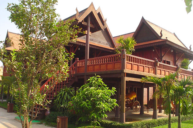 Cambodia traditional house