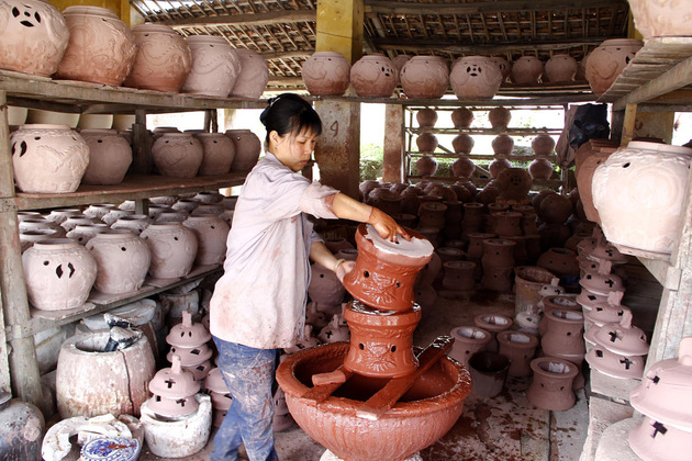 Dong Trieu Ceramic Village from Halong shore excursions