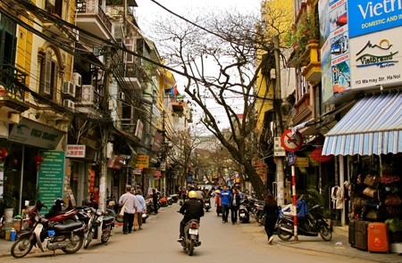 A Corner of Hanoi Old Street