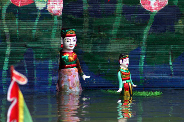 Puppet show Yen Duc Village