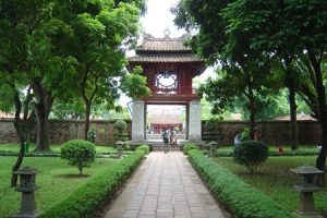 Second Courtyard and Constellation of Literature Pavilion, Temple of Literature, Hanoi