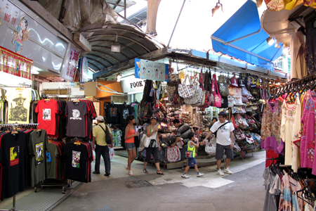 Stanley Market offer a wide range of goods to purchase