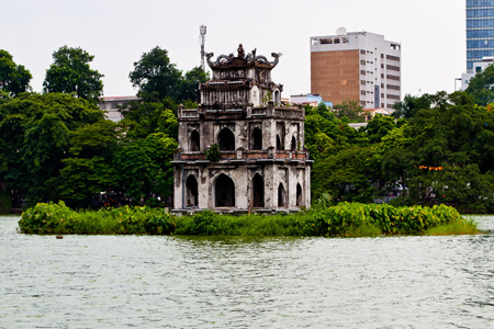 Tortoise Temple, Hoan Kiem Lake, Hanoi