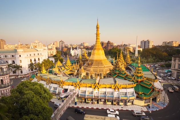 Sule Pagoda - Yangon shore excursions