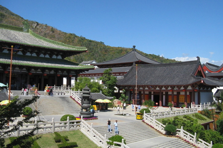 Nanshan Temple main buildings