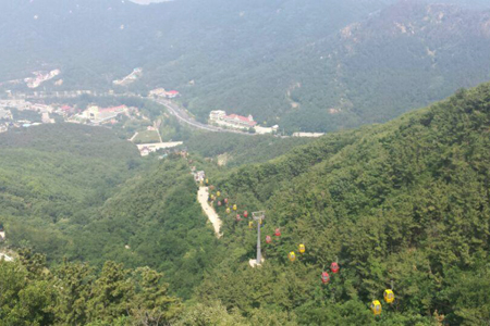 Panoramic view from Yantai summit