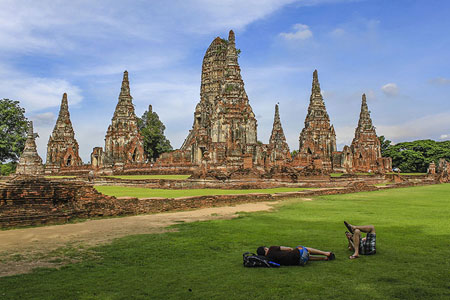 Ayutthaya is believed to be the most plendid place in the world