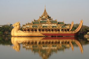 Karaweik Hall, Yangon, Myanmar