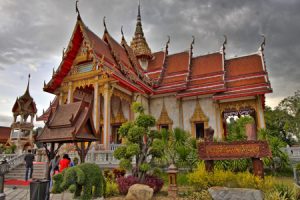 Chalong Temple, Phuket, Thailand