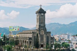 Panoramic view of Nha Trang Stone Church