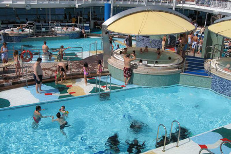 Voyager Of The Seas Pools On Deck