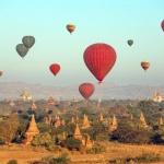 balloon excursion in Bagan