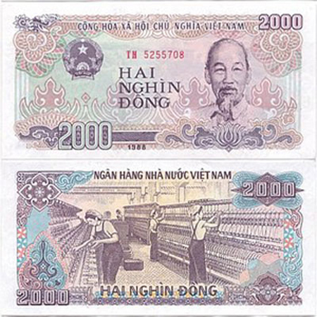 2000 Vietnam Dong