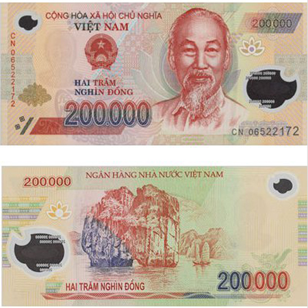 200 000 Vietnam Dong