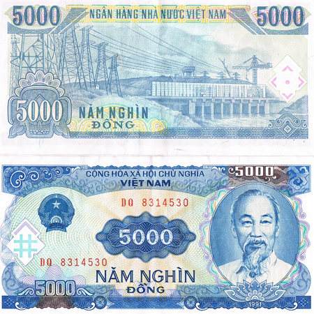 5000 Vietnam Dong