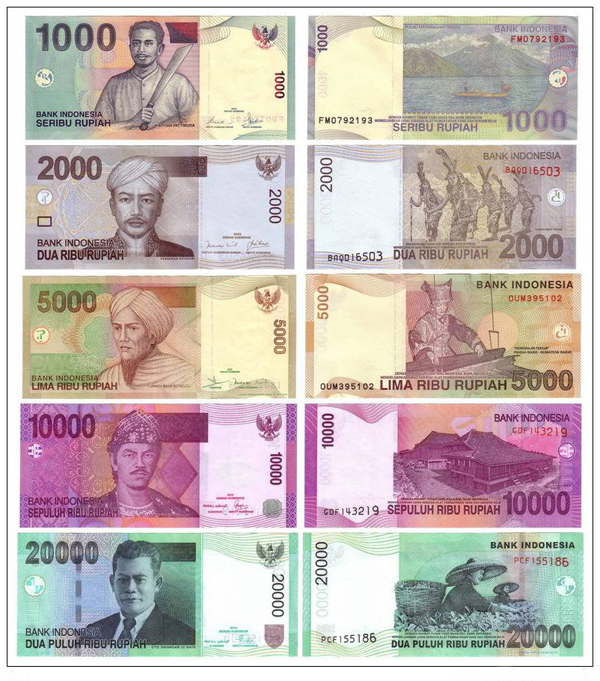 Indonesia Currency  Shore Excursions Asia