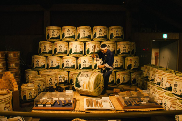 Hakutsuru Sake Brewery, Kobe, Japan