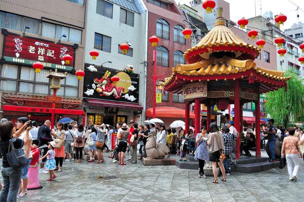 Chinatown in Kobe, Japan