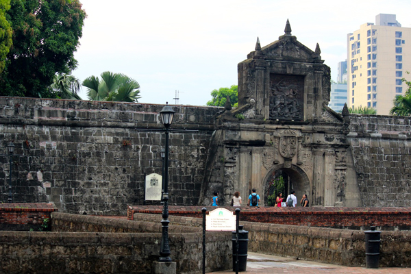 The ruin of Fort Santiago - Manila shore excursions