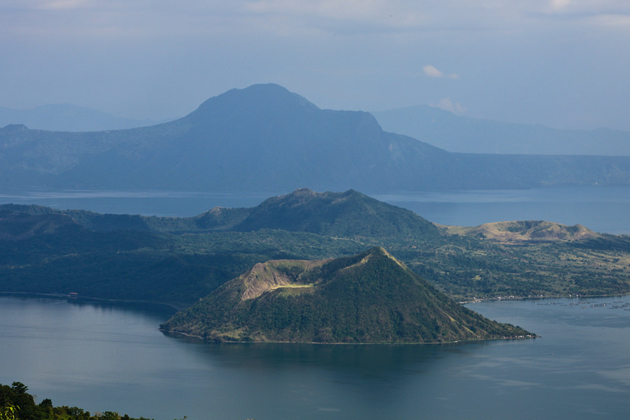 Panorama of Taal Volcano