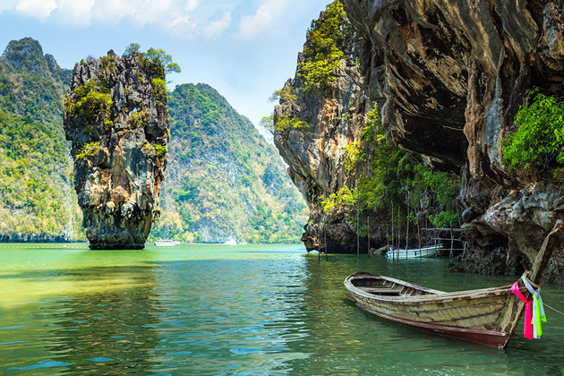 Shop on Phang Nga Bay Island