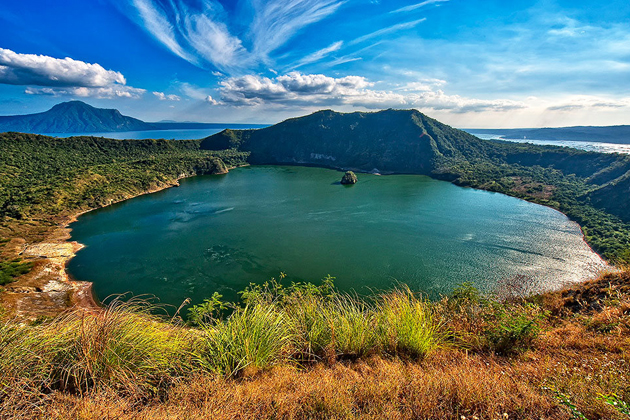 Volcanic Taal Lake