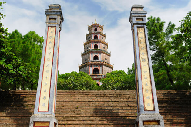 Thien-Mu-Pagoda - Hue shore excursions