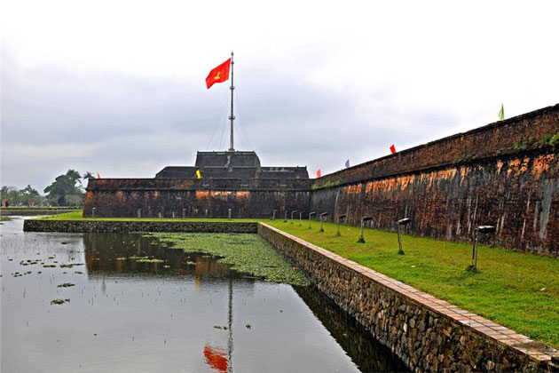 Flag Tower in Imperial of Hue