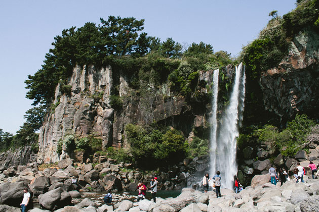 Jeongbang Falls