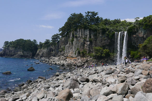 Jeongbang Falls