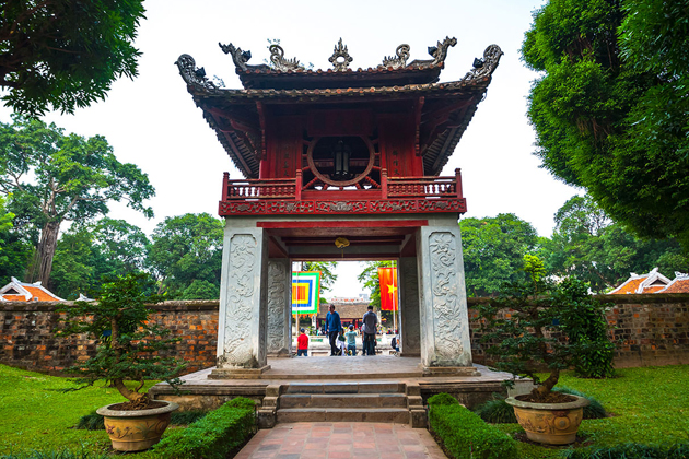 Temple of Literature - Hanoi shore excursions