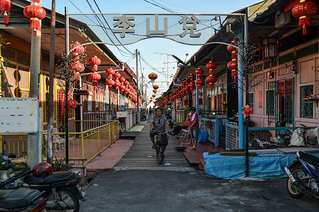 Clan Jetty in Penang