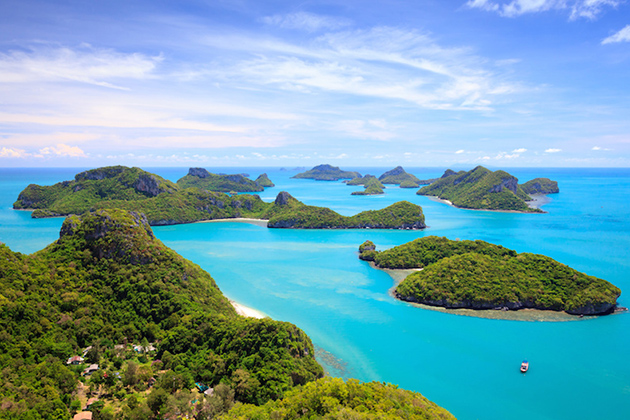Gulf of Thailand scenery