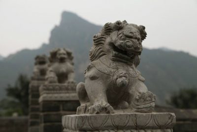 Huangya Pass Lions