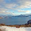 View of Lake Toya from Silo Observatory