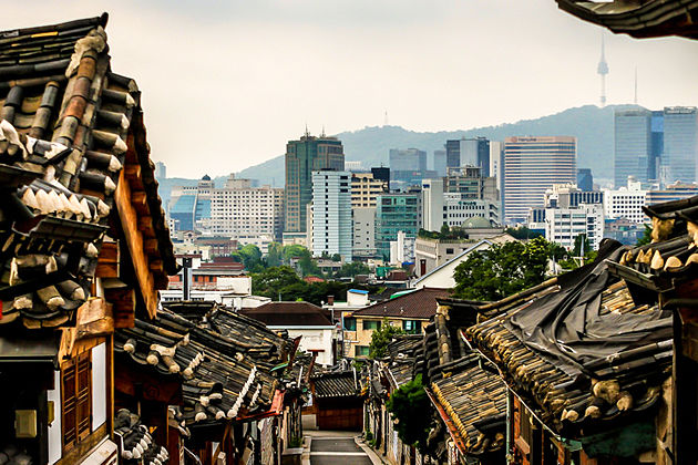 Buchon Hanok Village in Seoul