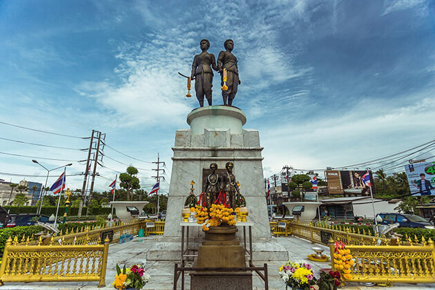 Two-Heroines-Monument - Phuket shore excursions