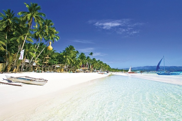 White Beach in Boracay