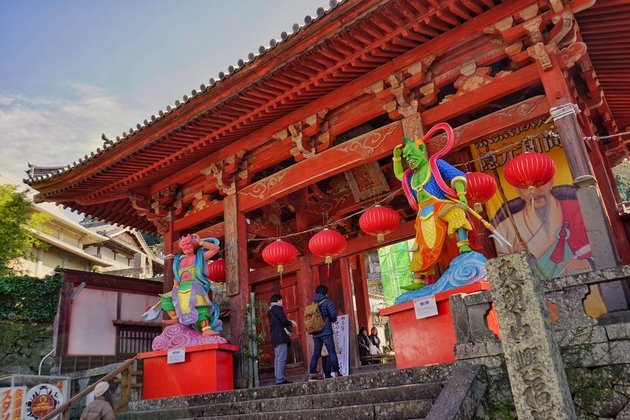 Sofukuji Temple outside