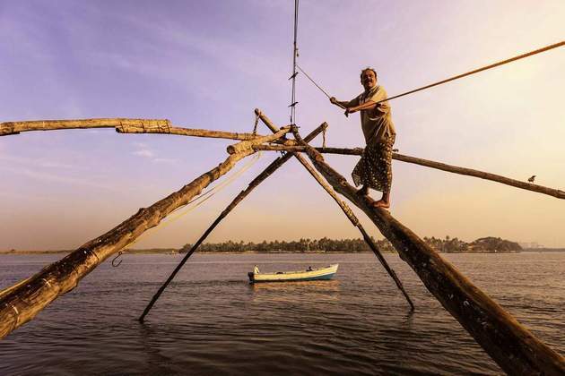 Chinese Fishing Nets Cochin shore excursions