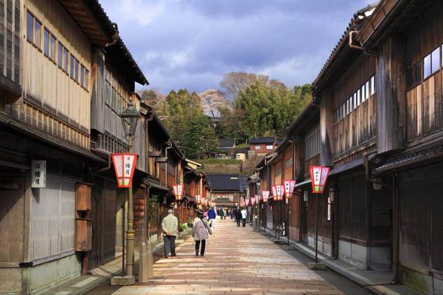 Higashi Chayamachi Area in Kanazawa