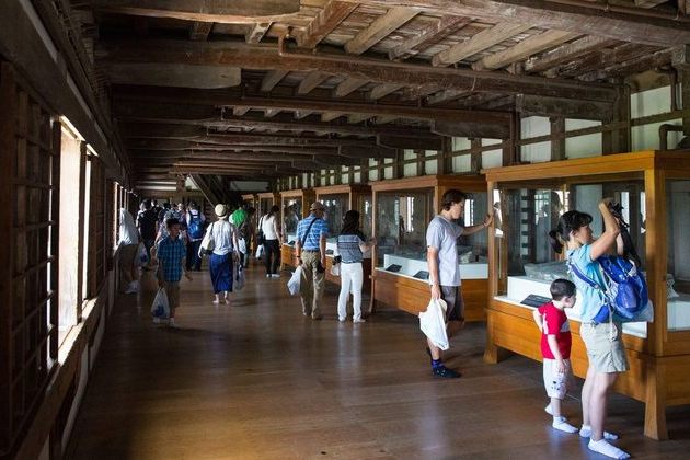 Inside-Himeji-Castle