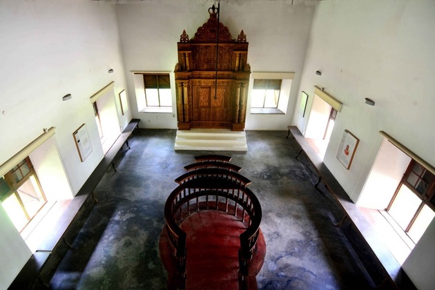 Paravur Synagogue in Cochin, Kerala