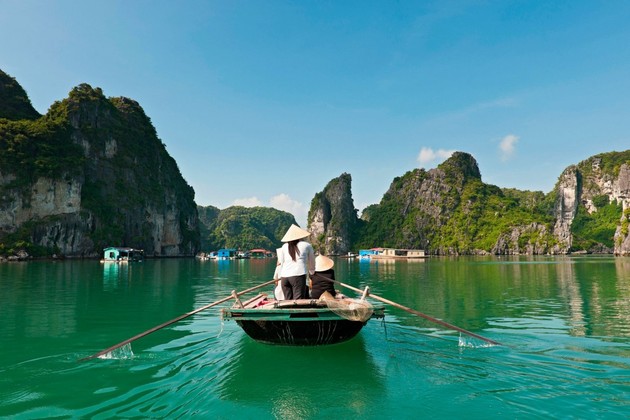 Shore excursions to Vietnam with landscape admiring