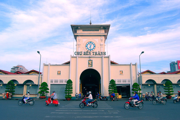 Ben Thanh Market in Ho Chi Minh shore excursions