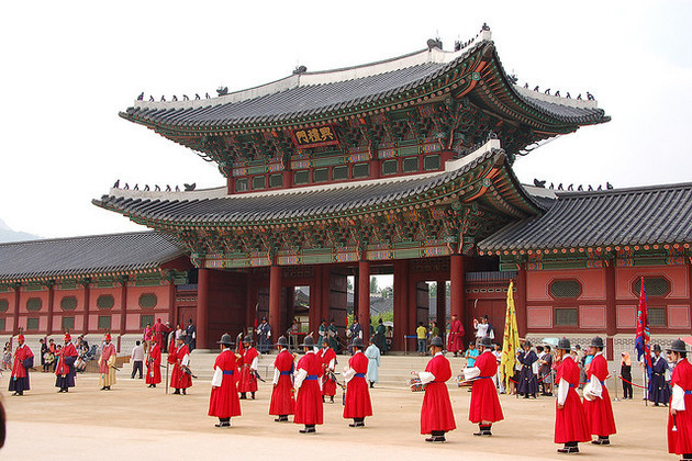 Gyeongbokgung Palace in Seoul shore excursions